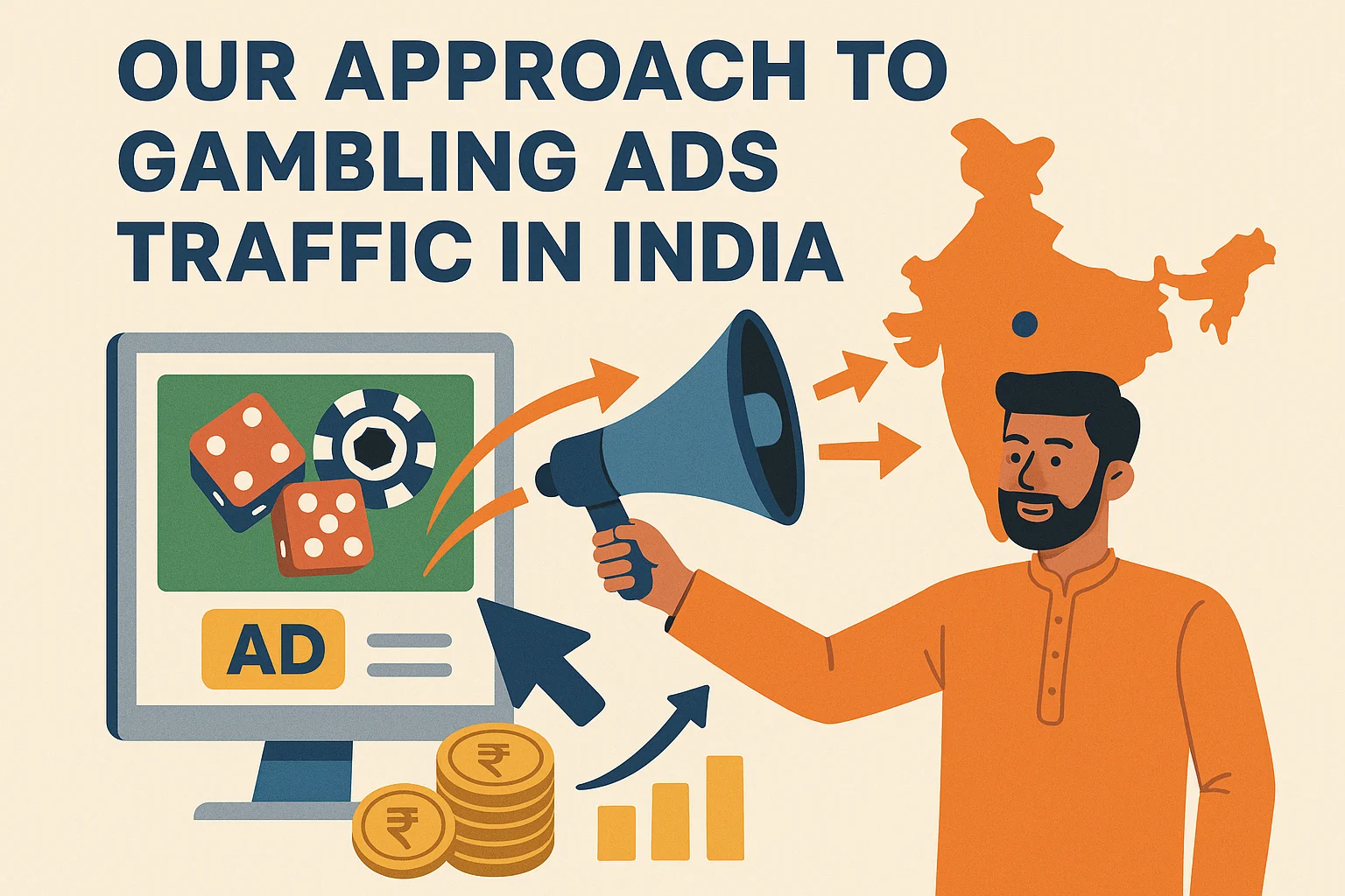 Gambling Ads Traffic in India